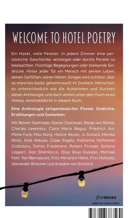 Produktbild: Hotel Poetry