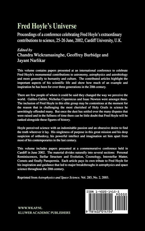 Produktbild: Fred Hoyle&rsquo;s Universe