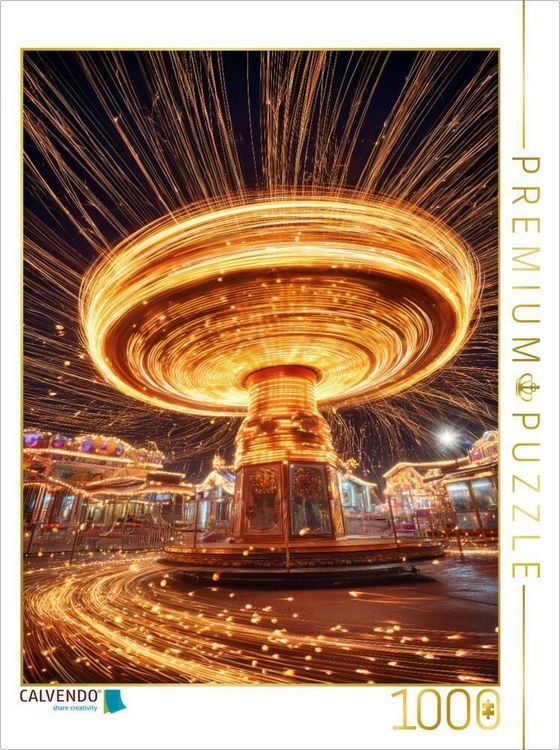 Produktbild: CALVENDO Puzzle Ein Motiv aus dem Kalender Lichtkarussell | 1000 Teile Lege-Gr&ouml;&szlig;e 64x48cm Foto-Puzzle f&uuml;r gl&uuml;ckliche Stunden