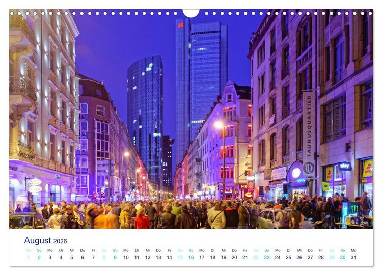 Produktbild: Fabelhaftes Frankfurt am Main (Wandkalender 2026 DIN A3 quer), CALVENDO Monatskalender