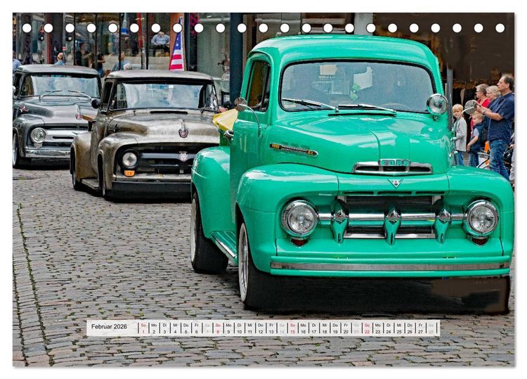 Produktbild: FORD F 1 - F 100 (Tischkalender 2026 DIN A5 quer), CALVENDO Monatskalender