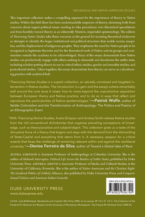 Produktbild: Theorizing Native Studies