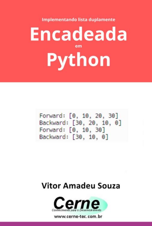 Produktbild: Implementando Lista Duplamente Encadeada Em Python