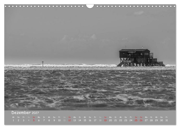 Produktbild: Mein St.Peter-Ording (Wandkalender 2027 DIN A3 quer), CALVENDO Monatskalender