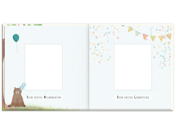 Produktbild: Babyalbum - UNSER ERSTES GEMEINSAMES JAHR