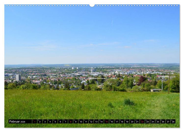 Produktbild: Reutlingen - Tor zur Schw&auml;bischen Alb (Wandkalender 2026 DIN A2 quer), CALVENDO Monatskalender