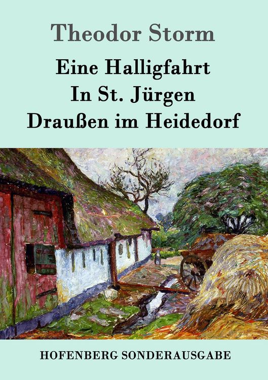 Produktbild: Eine Halligfahrt / In St. J&uuml;rgen / Drau&szlig;en im Heidedorf