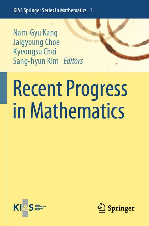 Produktbild: Recent Progress in Mathematics