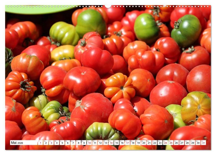 Produktbild: Frisches Obst und Gem&uuml;se (Wandkalender 2026 DIN A2 quer), CALVENDO Monatskalender