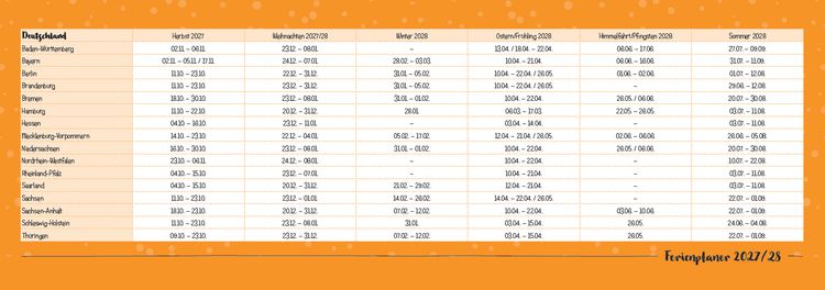 Produktbild: Der Kita-Tischkalender 2027/28