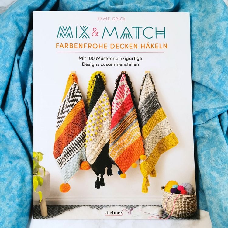 Produktbild: Mix & Match Farbenfrohe Decken h&auml;keln