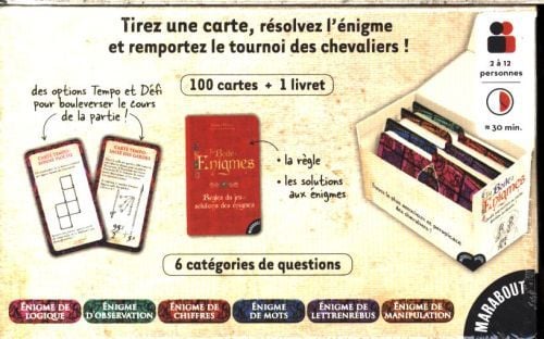 Produktbild: La bo&icirc;te &agrave; &eacute;nigmes : le jeu qui va mettre vos neurones &agrave; l'&eacute;preuve !