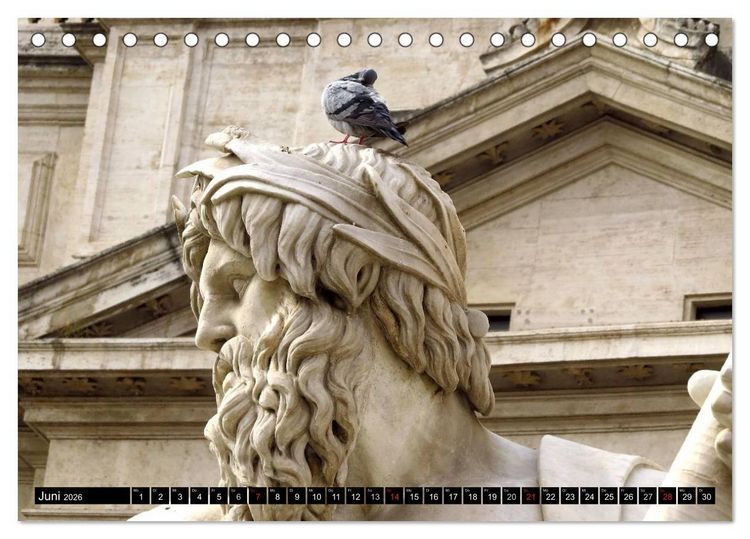Produktbild: Auch das ist ROM (Tischkalender 2026 DIN A5 quer), CALVENDO Monatskalender