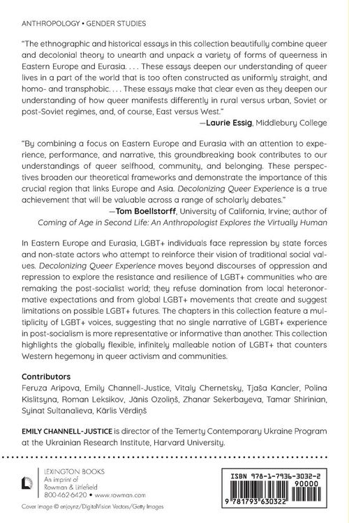 Produktbild: Decolonizing Queer Experience