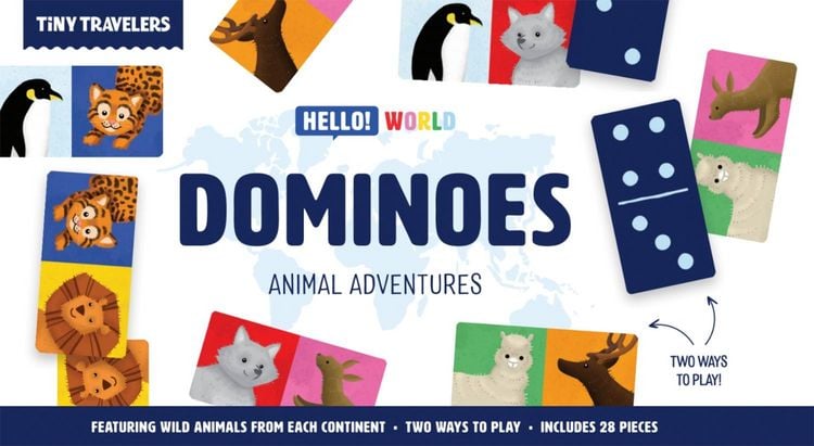 Produktbild: Tiny Travelers Dominoes: Animal Adventures