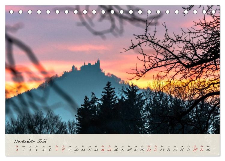 Produktbild: Lieblingsorte in und um T&uuml;bingen (Tischkalender 2026 DIN A5 quer), CALVENDO Monatskalender