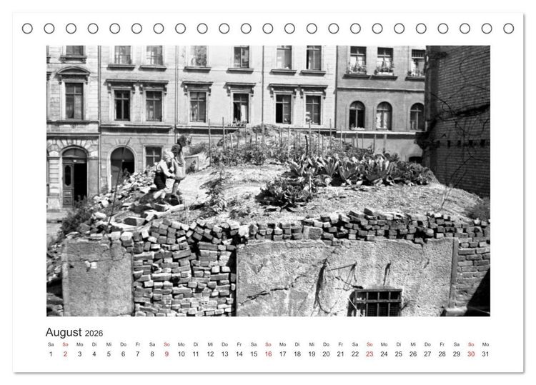 Produktbild: Leipzig : Fotografien von Karl Heinz Mai (1920-1964) (Tischkalender 2026 DIN A5 quer), CALVENDO Monatskalender