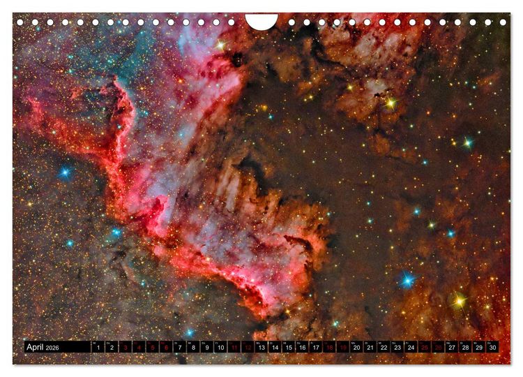 Produktbild: Nachthimmel (Wandkalender 2026 DIN A4 quer), CALVENDO Monatskalender