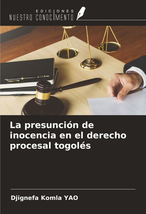 Produktbild: La presunci&oacute;n de inocencia en el derecho procesal togol&eacute;s