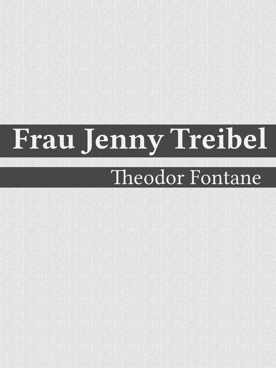 Produktbild: Frau Jenny Treibel