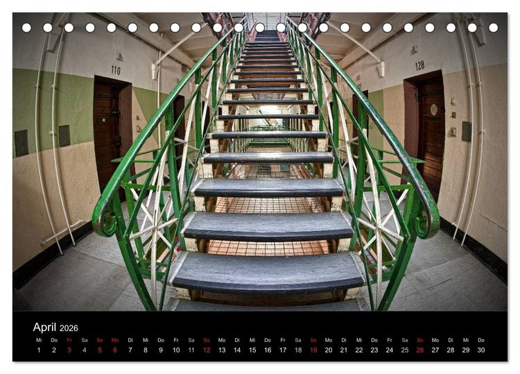 Produktbild: Hinter Gittern (Tischkalender 2026 DIN A5 quer), CALVENDO Monatskalender