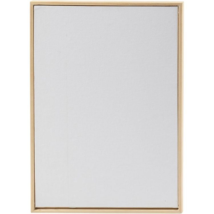 Produktbild: Creativ Company Malpappe mit Rahmen, A4, Gr&ouml;&szlig;e 21x29,7 cm, 280 g, Wei&szlig;, 1 Stk