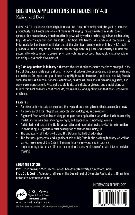 Produktbild: Big Data Applications in Industry 4.0