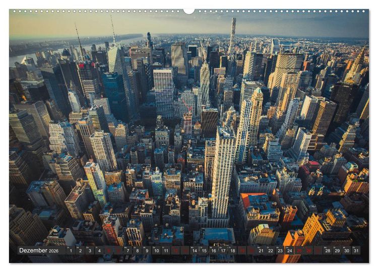 Produktbild: Stadtansichten New York (Wandkalender 2026 DIN A2 quer), CALVENDO Monatskalender