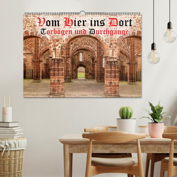 Produktbild: Vom Hier ins Dort - Torb&ouml;gen und Durchg&auml;nge (Wandkalender 2026 DIN A2 quer), CALVENDO Monatskalender