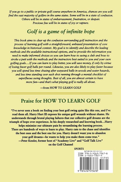 Produktbild: How to Learn Golf