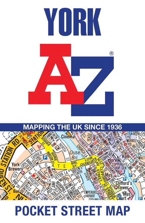 Produktbild: York A-Z Pocket Street Map