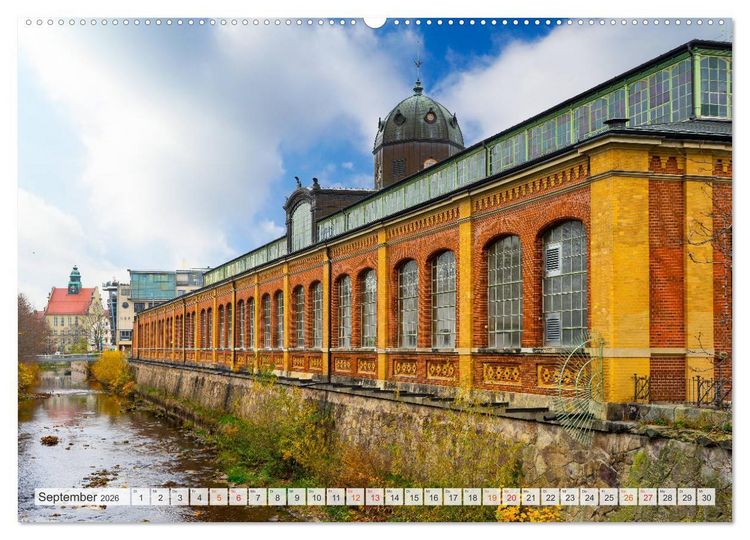 Produktbild: Chemnitz Impressionen (hochwertiger Premium Wandkalender 2026 DIN A2 quer), Kunstdruck in Hochglanz
