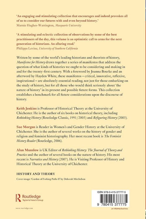 Produktbild: Manifestos for History