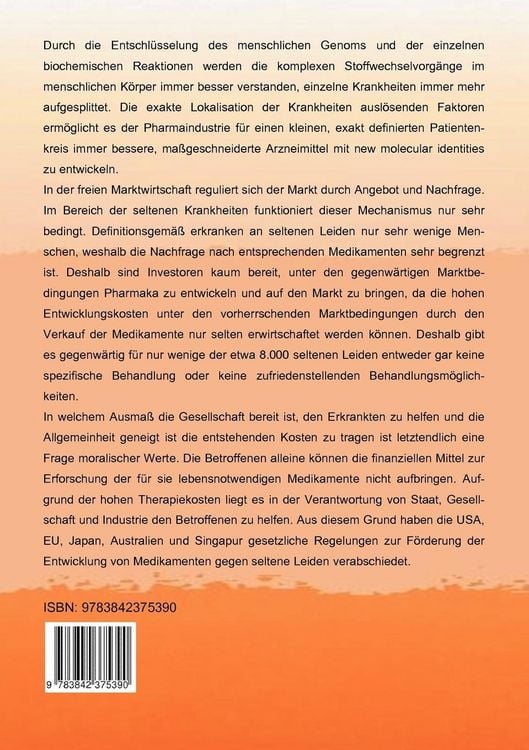 Produktbild: Analyse der Orphan-Drug-Verordnungen