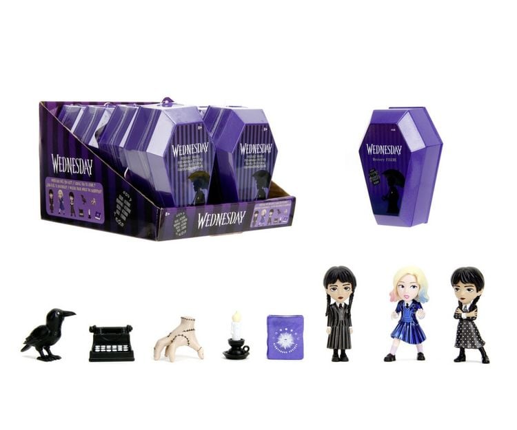 Produktbild: Sammelfigur Wednesday 6,5cm sortiert
