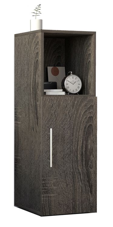 Produktbild: Holz Nachttisch Beistellm&ouml;bel Seitenschrank Narila