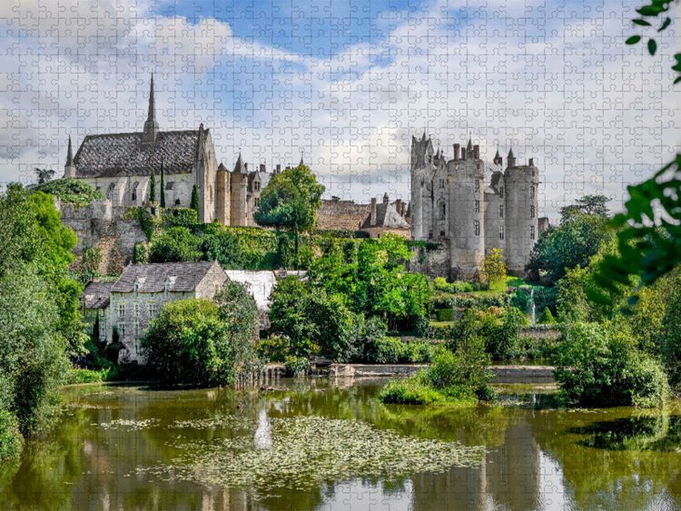 Produktbild: CALVENDO Puzzle Ch&acirc;teau Montreuil-Bellay | 1000 Teile Lege-Gr&ouml;&szlig;e 64x48cm Foto-Puzzle f&uuml;r gl&uuml;ckliche Stunden