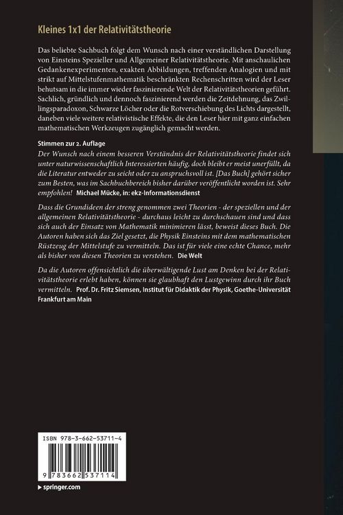 Produktbild: Kleines 1x1 der Relativit&auml;tstheorie