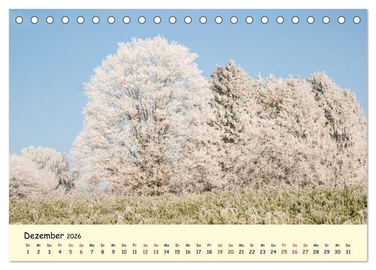 Produktbild: M&uuml;ngstener Br&uuml;cke - Landschaft rund um Solingen (Tischkalender 2026 DIN A5 quer), CALVENDO Monatskalender