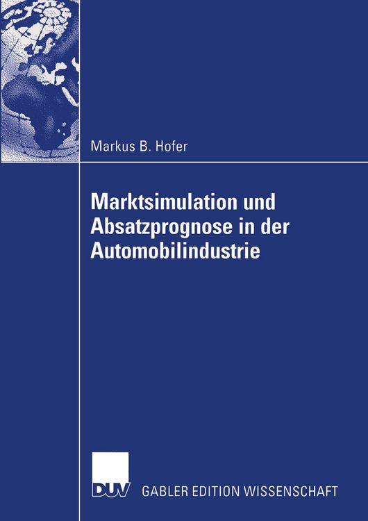 Produktbild: Marktsimulation und Absatzprognose in der Automobilindustrie
