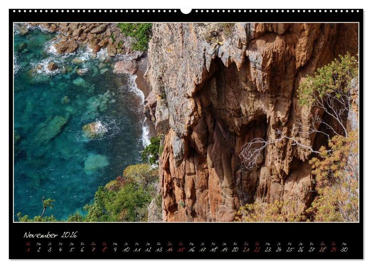 Produktbild: Korsika - Insel rauer Sch&ouml;nheit (hochwertiger Premium Wandkalender 2026 DIN A2 quer), Kunstdruck in Hochglanz