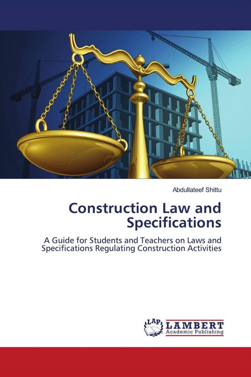 Produktbild: Construction Law and Specifications