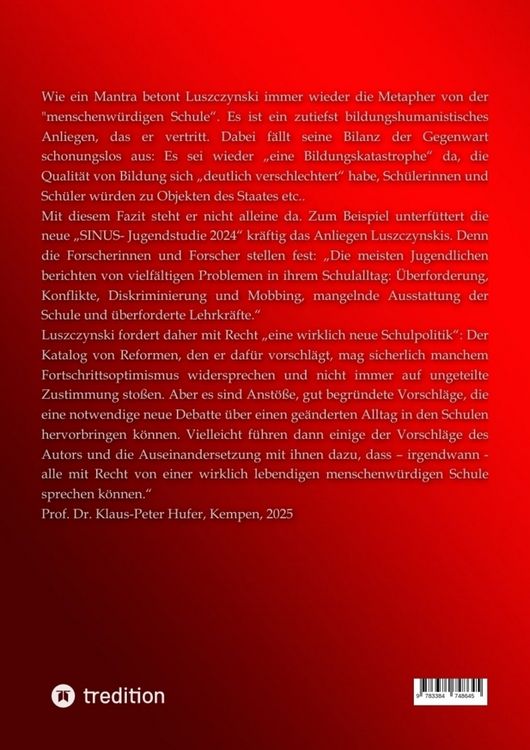 Produktbild: Hoffnung auf eine menschenw&uuml;rdige Schule