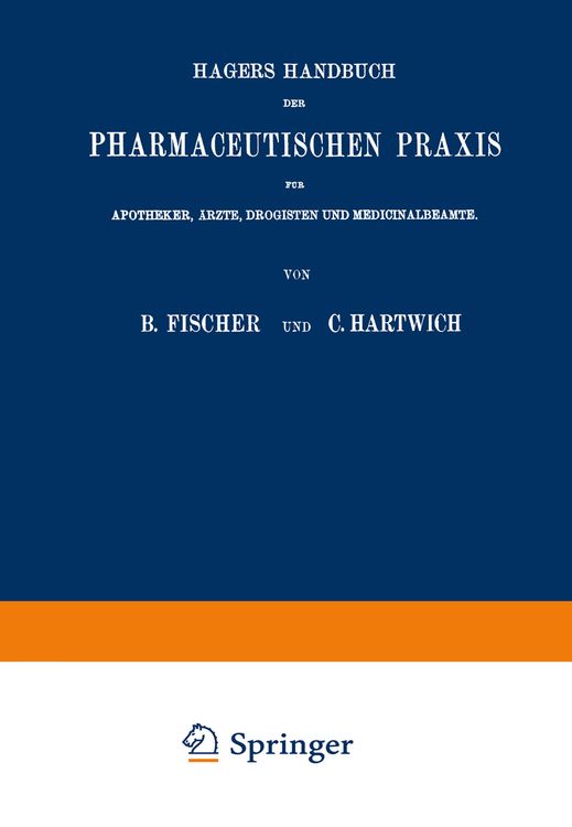 Produktbild: Hagers Handbuch der Pharmaceutischen Praxis