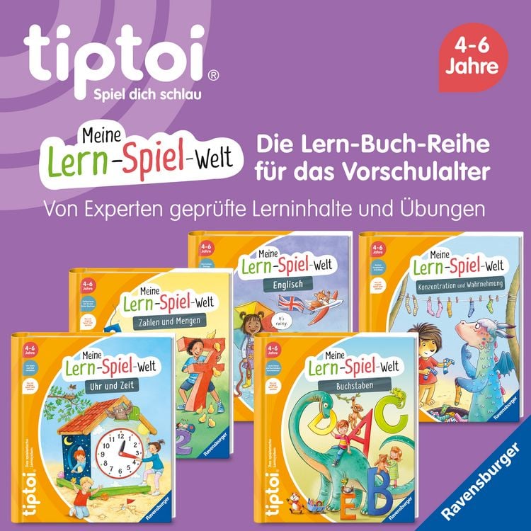 Produktbild: tiptoi&reg; Meine Lern-Spiel-Welt - Konzentration und Wahrnehmung