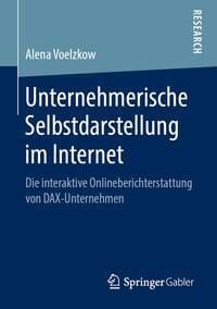 Produktbild: Unternehmerische Selbstdarstellung im Internet