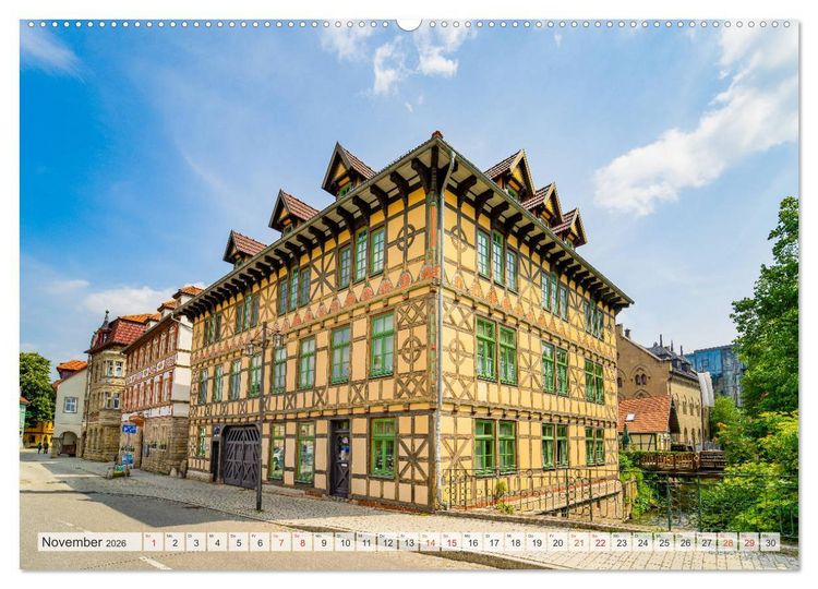Produktbild: Meiningen Impressionen (Wandkalender 2026 DIN A2 quer), CALVENDO Monatskalender