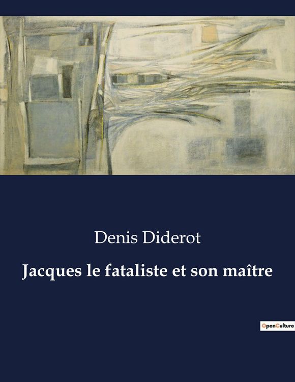 Produktbild: Jacques le fataliste et son ma&icirc;tre