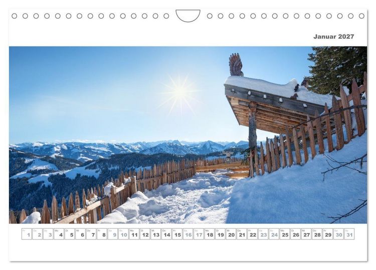 Produktbild: Ab in die Berge - Aussichtspl&auml;tze in den M&uuml;nchner Hausbergen (Wandkalender 2027 DIN A4 quer), CALVENDO Monatskalender
