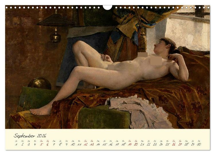 Produktbild: Zeitlose Muse (Wandkalender 2026 DIN A3 quer), CALVENDO Monatskalender